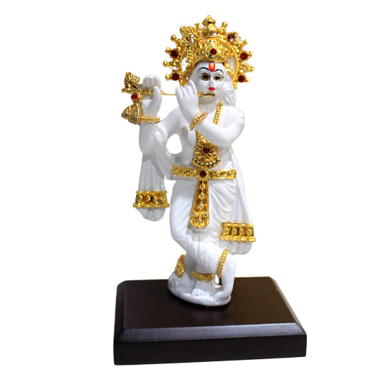 Lord Krishna Idol for home decor and car dashboard Decorative Showpiece