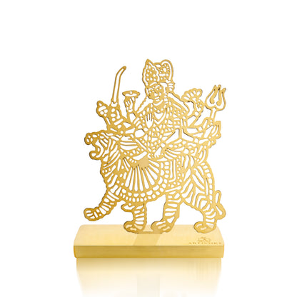 Durga Golden Car Dashboard Accessory