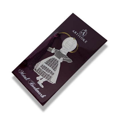 Silver Plated kathakkali Bookmark
