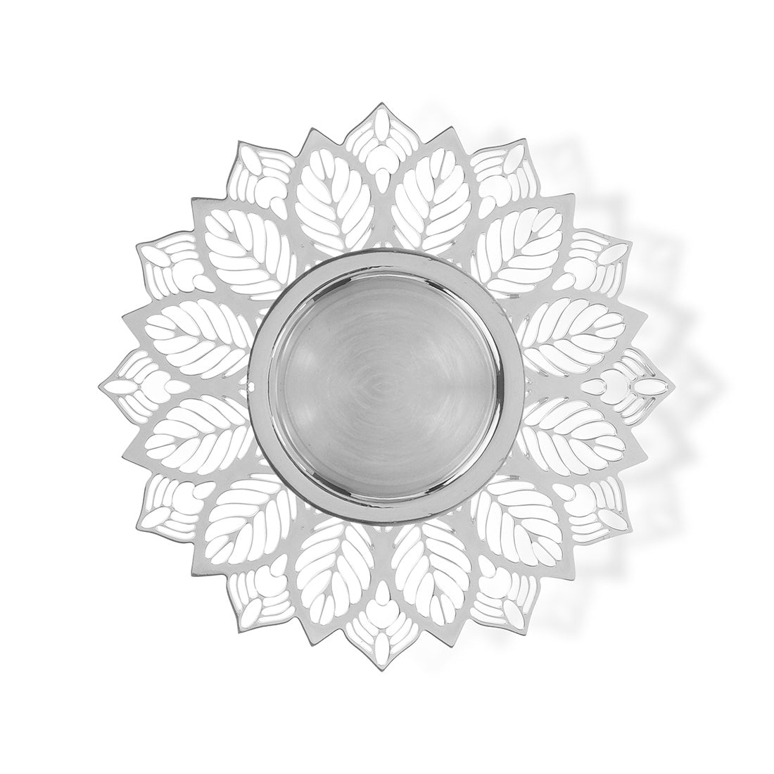 Silver Plated Tea Light (New Design)