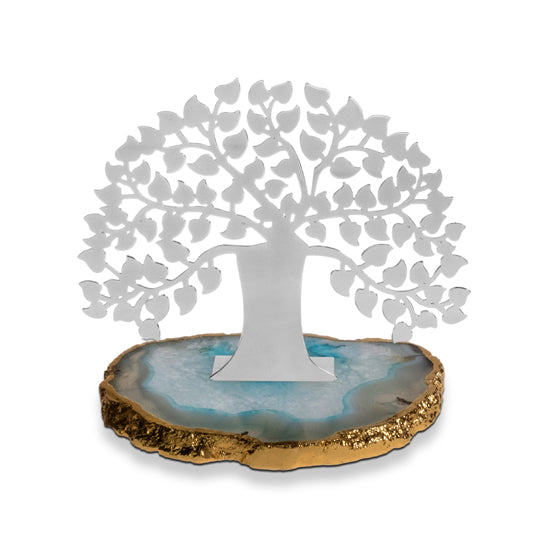 Silver Plated Tree of Life for Home Decor