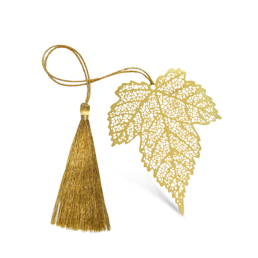 Golden Leaf Bookmark 2