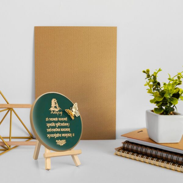 MAHA Mantra Resin Art - Elevate Your Home Decor - Image 4