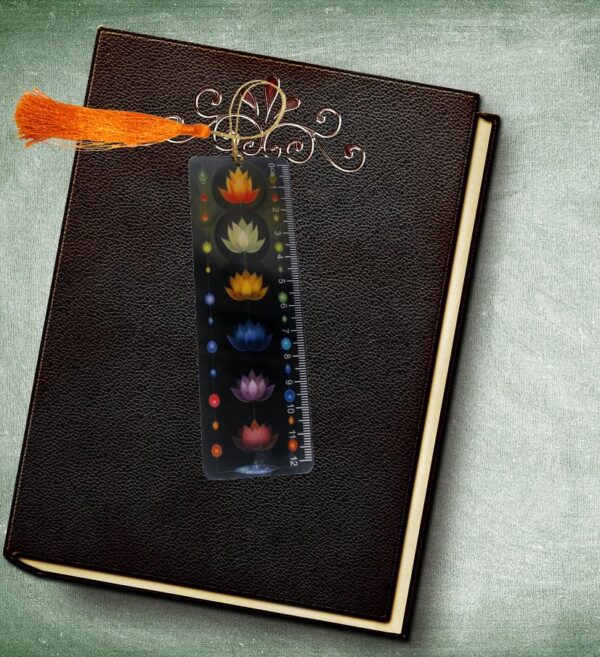 Premium Acrylic Bookmark with Scalloped Edges – Durable, Lightweight, and Perfect for Every Bookworm - Image 3